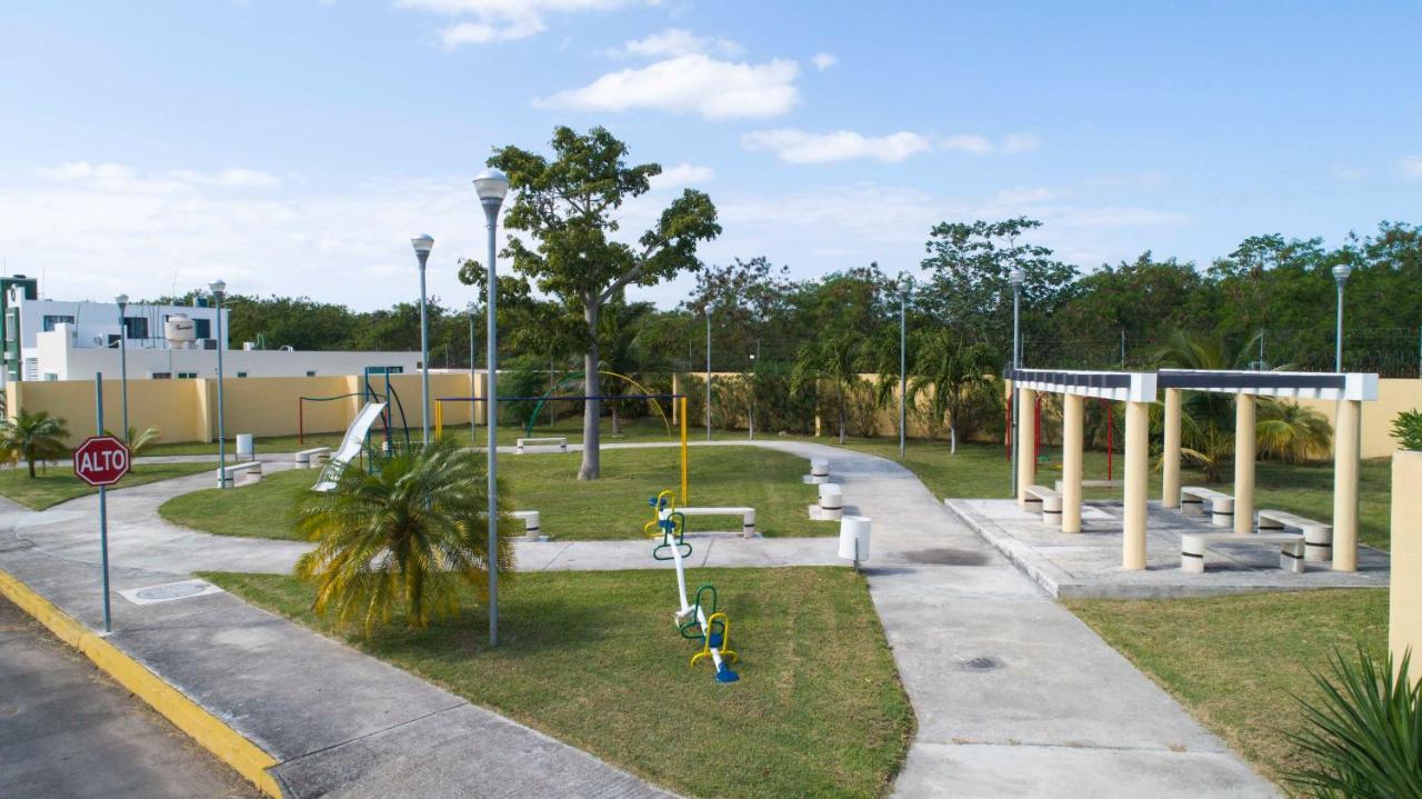 Вилла Casa Moderna En Segura Residencial Hacienda Четумаль Экстерьер фото